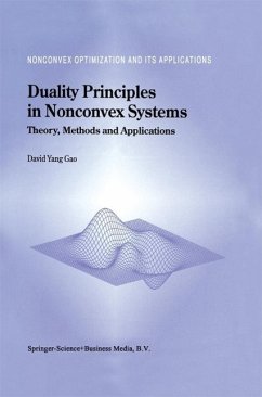 Duality Principles in Nonconvex Systems (eBook, PDF) - Yang Gao, David