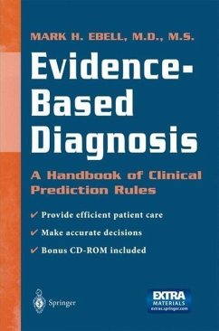 Evidence-Based Diagnosis (eBook, PDF) - Ebell, Mark H.