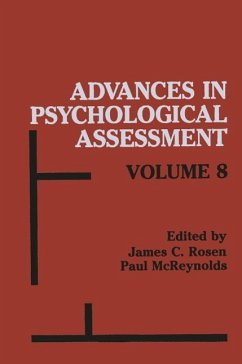 Advances in Psychological Assessment (eBook, PDF)