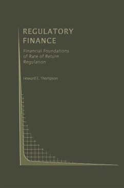 Regulatory Finance (eBook, PDF) - Thompson, Howard E.