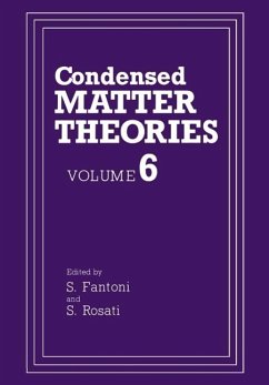 Condensed Matter Theories (eBook, PDF)