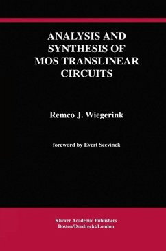 Analysis and Synthesis of MOS Translinear Circuits (eBook, PDF) - Wiegerink, Remco J.