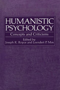 Cover Humanistic Psychology (eBook, PDF)