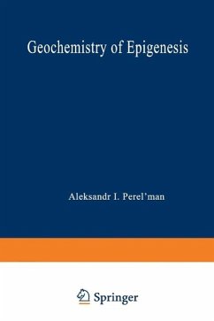 Cover Geochemistry of Epigenesis (eBook, PDF)