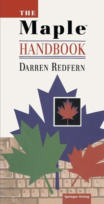 The Maple Handbook (eBook, PDF) - Redfern, Darren