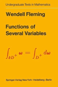 Functions of Several Variables (eBook, PDF) - Fleming, Wendell