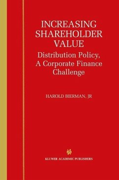 Increasing Shareholder Value (eBook, PDF) - Bierman Jr., Harold