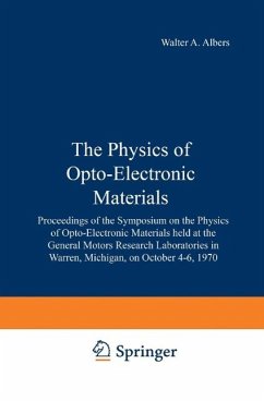 Cover The Physics of Opto-Electronic Materials (eBook, PDF)