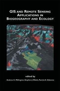GIS and Remote Sensing Applications in Biogeography and Ecology (eBook, PDF)