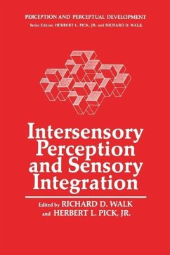 Intersensory Perception and Sensory Integration (eBook, PDF) - Walk, Richard D.; Pick, Herbert L.
