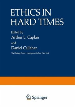 Ethics in Hard Times (eBook, PDF)