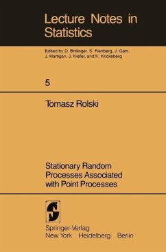 Stationary Random Processes Associated with Point Processes (eBook, PDF) - Rolski, Tomasz