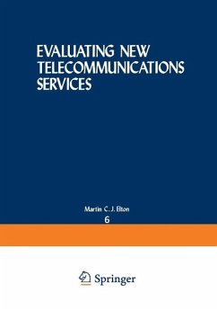 Cover Evaluating New Telecommunications Services (eBook, PDF)