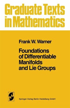 Foundations of Differentiable Manifolds and Lie Groups (eBook, PDF) - Warner, Frank W.