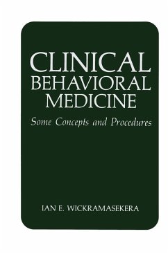 Clinical Behavioral Medicine (eBook, PDF) - Wickramasekera, I. E.
