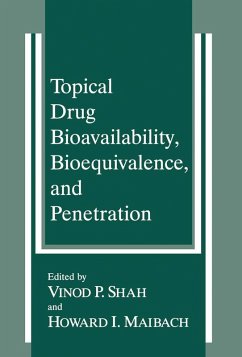 Cover Topical Drug Bioavailability, Bioequivalence, and Penetration (eBook, PDF)