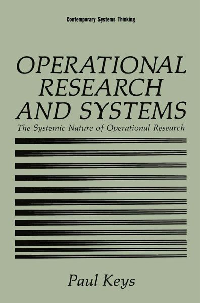 Operational Research and Systems (eBook, PDF) Operational Research and Systems (eBook, PDF)