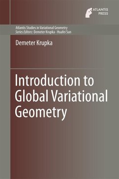 Introduction to Global Variational Geometry (eBook, PDF) - Krupka, Demeter