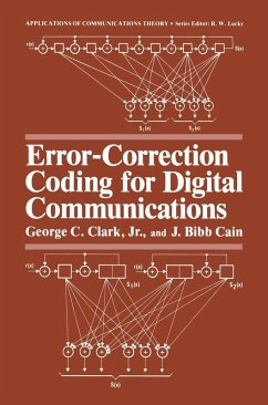 Error-Correction Coding for Digital Communications (eBook, PDF) - Clark Jr., George C.; Cain, J. Bibb