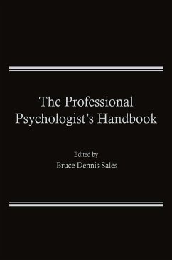 Cover The Professional Psychologist's Handbook (eBook, PDF)