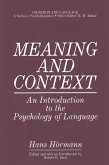 Meaning and Context (eBook, PDF)