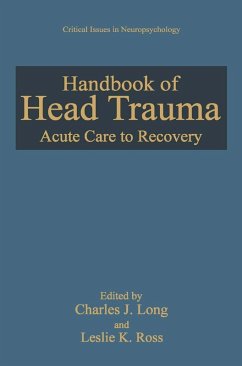 Cover Handbook of Head Trauma (eBook, PDF)
