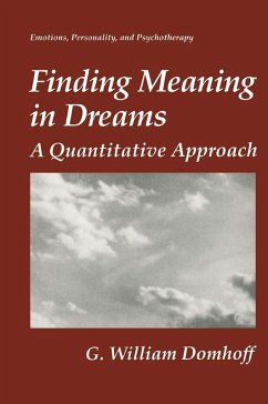 Finding Meaning in Dreams (eBook, PDF) - Domhoff, G. William