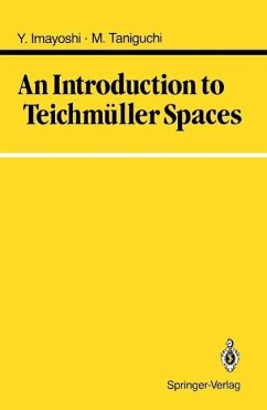 An Introduction to Teichmüller Spaces (eBook, PDF) - Imayoshi, Yoichi; Taniguchi, Masahiko