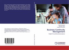 Business Continuity Management - Nechaeva, Tatiana;Shilov, lexander;Chernenko, Ekaterina