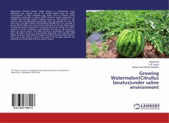 Growing Watermelon(Citrullus lanatus)under saline environment