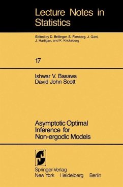 Asymptotic Optimal Inference for Non-ergodic Models (eBook, PDF) - Basawa, I. V.; Scott, D. J.