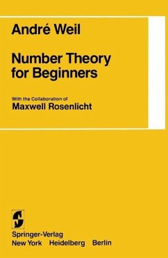 Number Theory for Beginners (eBook, PDF) - Weil, Andre