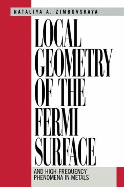 Local Geometry of the Fermi Surface (eBook, PDF) - Zimbovskaya, Natalya A.