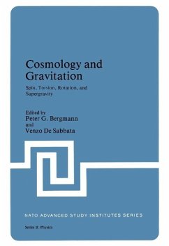 Cosmology and Gravitation (eBook, PDF) - Bergmann, Peter G.; Sabbata, Venzo De