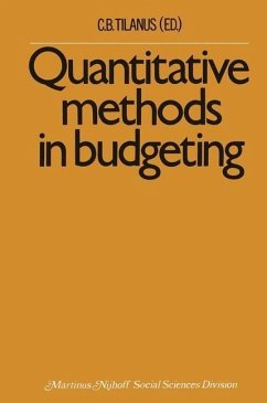 Cover Quantitative methods in budgeting (eBook, PDF)