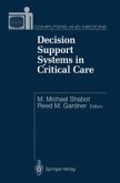 Decision Support Systems in Critical Care (eBook, PDF)