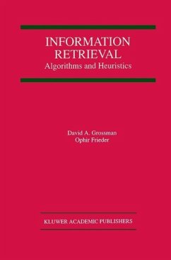 Information Retrieval (eBook, PDF) - Grossman, David A.; Frieder, Ophir