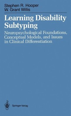 Learning Disability Subtyping (eBook, PDF) - Hooper, Stephen R.; Willis, W. Grant