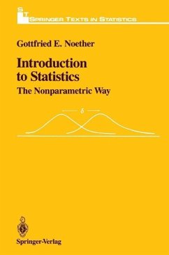 Introduction to Statistics (eBook, PDF) - Noether, Gottfried E.