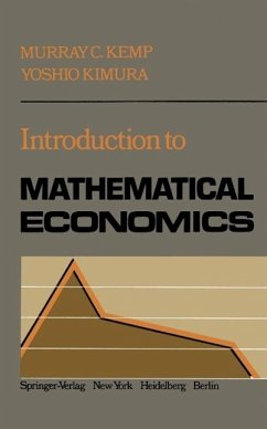 Introduction to Mathematical Economics (eBook, PDF) - Kemp, M. C.; Kimura, Y.