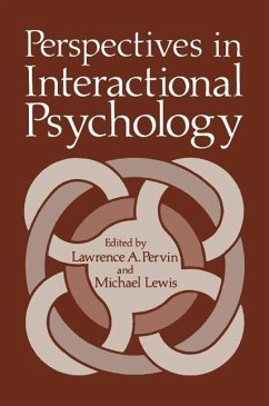 Cover Perspectives in Interactional Psychology (eBook, PDF)