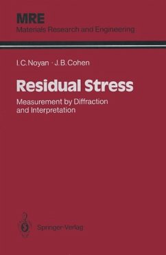 Residual Stress (eBook, PDF) - Noyan, Ismail C.; Cohen, Jerome B.