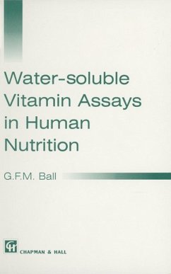 Water-soluble Vitamin Assays in Human Nutrition (eBook, PDF) - Ball, G. F. M.