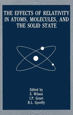 Cover The Effects of Relativity in Atoms, Molecules, and the Solid State (eBook, PDF)