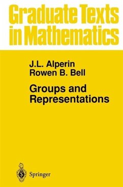 Groups and Representations (eBook, PDF) - Alperin, J. L.; Bell, Rowen B.