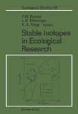 Stable Isotopes in Ecological Research (eBook, PDF)