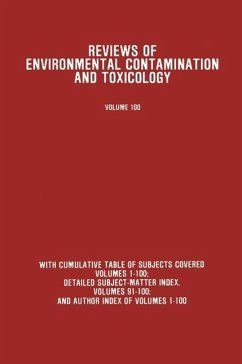 Reviews of Environmental Contamination and Toxicology (eBook, PDF) - Ware, George W.