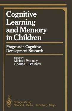 Cognitive Learning and Memory in Children (eBook, PDF)