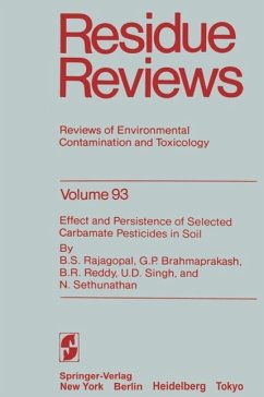 Cover Residue Reviews (eBook, PDF)