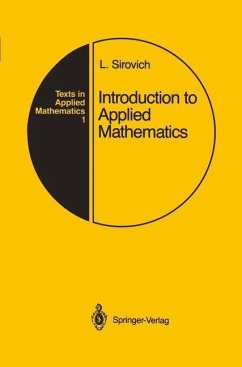 Introduction to Applied Mathematics (eBook, PDF) - Sirovich, Lawrence